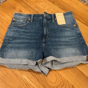 Madewell High-Rise Denim Shorts